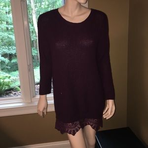 Maroon blouse
